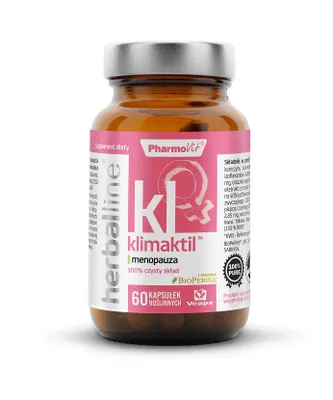 Obrázok produktu pre KAPSULY PRE MENOPAUSE (CLIMAKTIL), BEZLEPKU, 60 ks - PHARMOVIT (HERBALLINE)