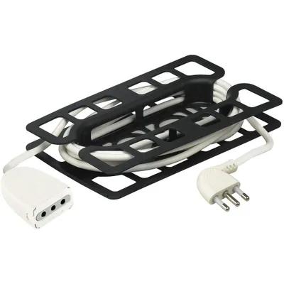 Produktbild von bticino 2537B, 5 m, Drinnen, Typ L, Typ L, 0,75 mm², Schwarz, Weiß