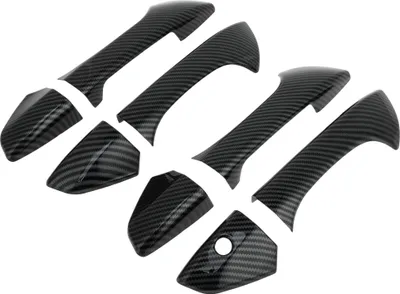 Produktbild von 1 Set, Autotürgriffabdeckung für Honda Accord 2008-2012 Außen Schwarz ABS