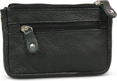 Produktbild von Etui na klucze Safekeepers - uchwyt na klucze - etui na klucze - portfel na klucze - skórzane etui na klucze - męskie - damskie skórzane czarne