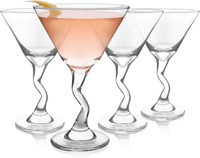 Produktbild von Martini-Gläser, 266 ml, transparent, 4 Stück