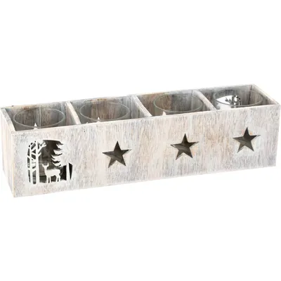 Produktbild von Teelichthalter Shabby Chic