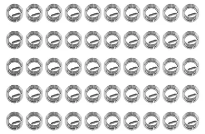 Gewindeeinsatz-Set M6 x 1,0, 50 Stück, Edelstahl