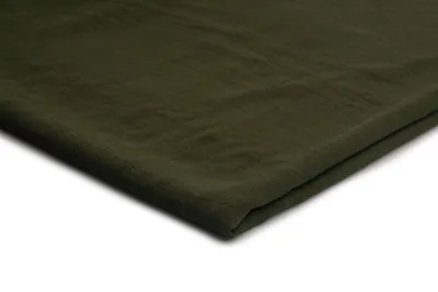Zdjęcie produktu dla Krepa amerykańska, lekka tkanina odzieżowa, ciemna oliwka, 50 x 150 cm