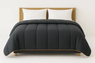 Image de Couette Tempérée Gris Foncé - 2 personnes 240 x 260 - 10403