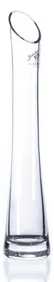 Produktbild von Glasvase "Diago" Ø 6,5 x 35cm | Hohe Blumenvase Einzelstielvase Glas