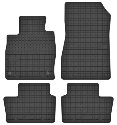 Zdjęcie produktu dla Dywaniki gumowe do Nissan Juke II F16 2019- (crossover) – 4 szt., czarne, dopasowane – Wielganizator SolidTread