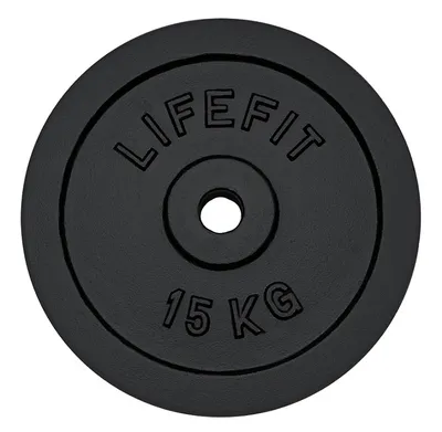 Image de Standard Cast Plate Lifefit 15Kg 30Mm