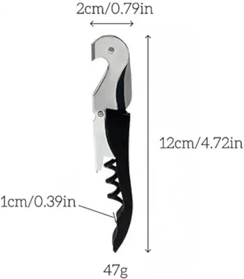 Produktbild von Dosenöffner und Glasöffner Set 5-in-1 und 4-in-1, ergonomisch, rot, für Küche
