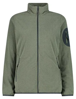 Obrázok produktu pre CMP Damen Outdoor bunda z technickej fleecovej tkaniny, zelená, veľkosť 42