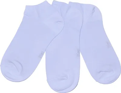 Produktbild von Kinder Sneaker Socken 3-er Pack Unifarben Flieder Größe 31-34 Glatt