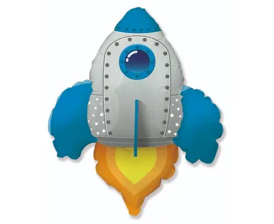 Produktbild von Folienballon Rakete