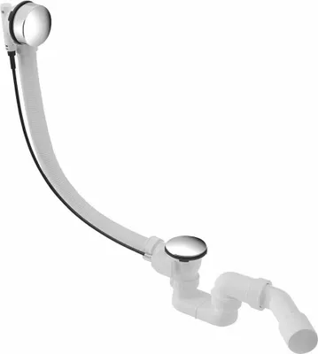 Produktbild von Bruckner Wannengarnitur, L-785m, DN 40/50, ABS / Chrom