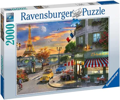 Zdjęcie produktu dla Puzzle 2000 Zachd soca w Paryu