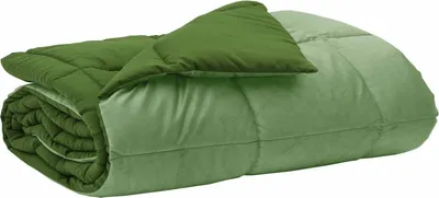 Produktbild von Sommerdecke Gepolstert Grün 135 x 220 cm Mikrofaser