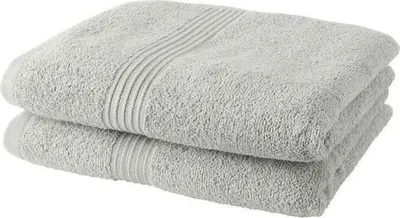 Productafbeelding van Handdoeken set, 2 stuks, TODAY, 50x90 cm, 100% katoen, crèmekleur