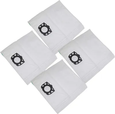 Produktbild von vhbw 20x Staubbeutel kompatibel mit Kärcher WD 7.200 (1.347-530.0), WD 7.300 (1.347-560.0), WD 7.000 (1.347-500.0) Staubsauger - 39cm x 24,5cm Weiß