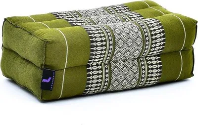 Zdjęcie produktu dla Zestaw 2 klocków do jogi z wypełnieniem z kapoku, 35 x 15 x 10 cm