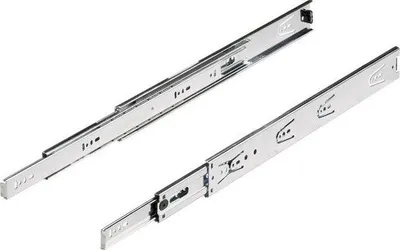 Immagine prodotto di Set di 2 guide per cassetti con cuscinetti a sfera, HETTICH 45 kg L.25 cm