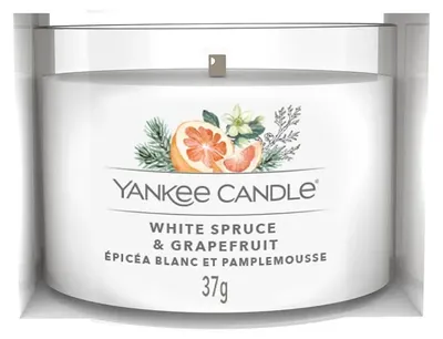 Productafbeelding van Yankee Candle White Spruce & Grapefruit, 37 gram