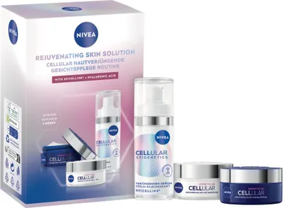 Produktbild von NIVEA CELLULAR Expert Filler & Epigenetics Tagespflege Nachtcreme und Serum