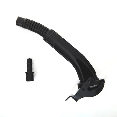 Produktbild von BW® Ausgießer flexibel für Kraftstoffkanister Metall Benzinkanister 5 / 10 / 20 Liter - Flex Standard - Schwarz RAL 9005 - Hergestellt in Europa