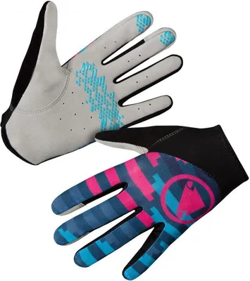 Produktbild von Endura Hummvee Lite Icon LTD Handschuhe lang Farbe blau größe L E1258BI/5