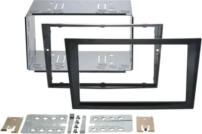 Produktbild von Radioblende 2-DIN Opel Corsa C | Meriva A | Combo | Farbe charcoal