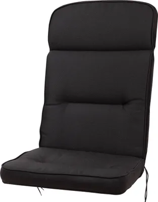 Produktbild von Auflage Hochlehner Alicante 2399 anthrazit 120x50x8 cm wasserabweisend lichtecht Olefin KETTtex