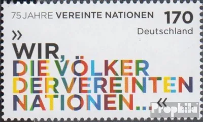 Produktbild von Briefmarken BRD 2020 Mi 3549 (kompl.Ausg.) gestempelt Vereinte Nationen