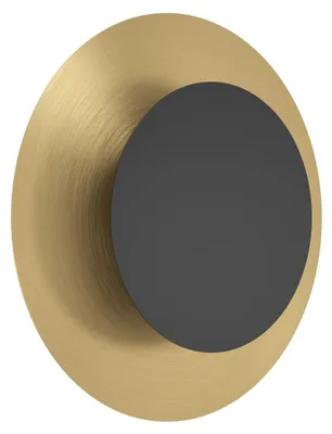 Productafbeelding van EGLO Tocina, Verzonken, Rond, 1 lamp, 3000 K, IP20, Zwart, Messing