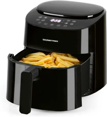 Immagine prodotto di GOURMETmaxx Friggitrice digitale ad aria calda - 4,5l - 1400W - nero