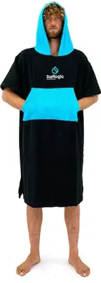 Produktbild von Surflogic Logo Poncho Schwarz Schwarz One Size
