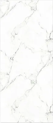 Produktbild von BREUER Duschrückwand Marmoroptik Seidenmatt schwarz weiß 210 x 150 cm 9482538000178