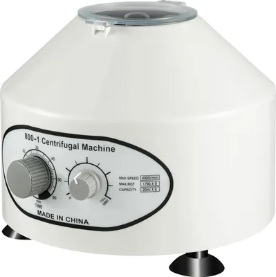 Produktbild von Elektrische Laborzentrifuge - 800-1 Tischgerät - 1790×g RCF - Einstellbarer Timer - 6×20 ml - 220 V - Weiß