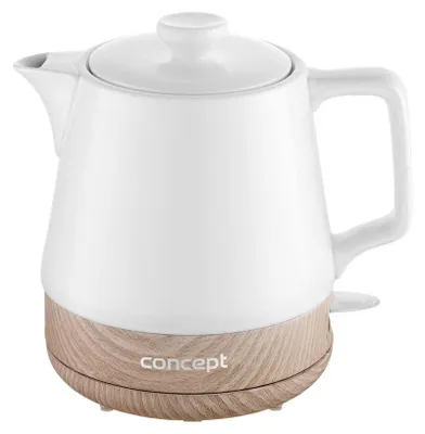 Produktbild von Concept RK0062, 1 l, 1200 W, Anthrazit, Holz, Keramik, Drahtlos