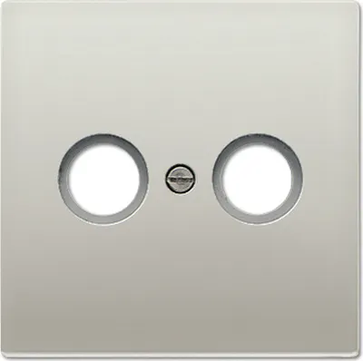 Image de Jung AL 2990 Aluminium TV (AL2990TV)
