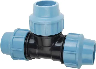 Obrázok produktu pre AGAflex T-kus so závitom PE-PE-PE 20 mm 44152020
