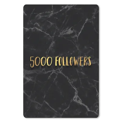 Produktbild von MuchoWow® Mauspad Mousepad Soziale Medien - Instagram - Gold - Marmor 40x60 cm - Mousepads - Maus Mat - Pad - Mausunterlage - Schreibtisch Accesoire