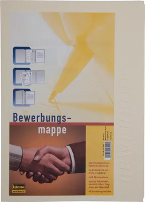 Produktbild von Bewerbungsmappe mit Klemmschiene / Farbe: chamois