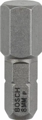 Image de Bosch 3x embouts de vissage extra-durs, HEX 8, 25 mm - 2607001730