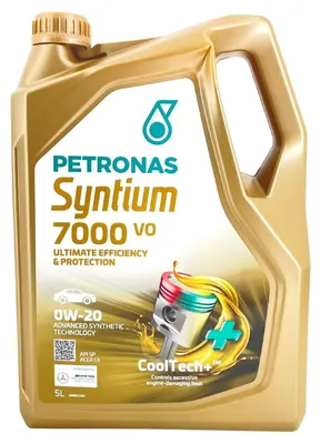 Produktbild von PETRONAS Syntium 7000 VO für 0W-20 5 Liter Motoröl Motorenöl OV0401547 VCC RBS0-2AE STJLR.03.5006 Öl