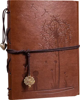 Produktbild von Fotoalbum, zum Selbstgestalten Leder Scrapbook Album Seiten Fotobuch zum Einkleben FotoalbenStil 3 braun