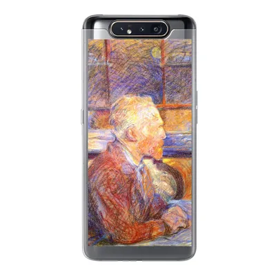 Produktbild von MuchoWow® Handyhülle Schutzhülle Hülle für Samsung Galaxy A80 Porträt von Henri de Toulouse-Lautrec - Vincent van Gogh Silikon Softcase Handy Hülle - Schutzdeckel
