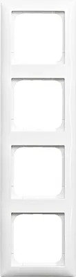 Immagine prodotto di Cornice Busch-Jaeger, quadrupla, Balance SI, bianco alpino, 1 pz.
