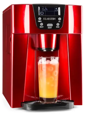 Obrázok produktu pre Klarstein Výrobník kociek ľadu malý, rýchly, s podnosom, 12 kg/24 h, 2 l