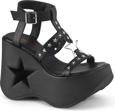 Produktbild von DYNAMITE-12 Damen Sandale von DemoniaCult, Schwarz  , EU 41, US 11