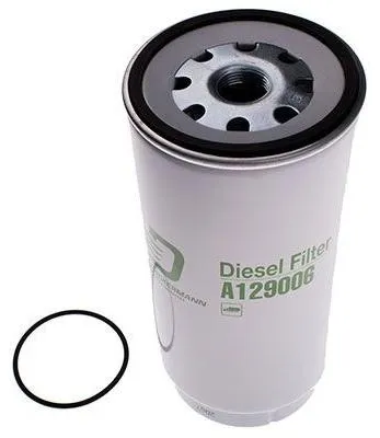 Produktbild von Kraftstofffilter DENCKERMANN A129006 für VAN HOOL T-Serie Anschraubfilter