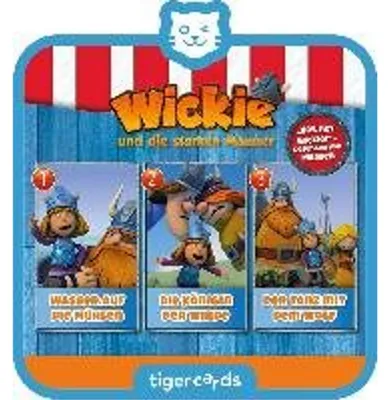 Produktbild von tigercards Multicard Multicard - Wickie und die starken Männer - 3 Hörspiele (Folgen 1 - 3)
