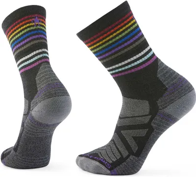 Image de Smartwool Hike Light Cushion Pride Crew Socken Grau EU 34-37 Mann Grau EU 34-37